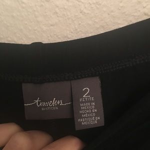 Travelers by Chico's, Black, Size 2P